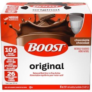 BOOST Original Chocolate Meal Replacement Drink - 6 Pack