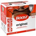 BOOST Original Chocolate Meal Replacement Drink - 6 Pack