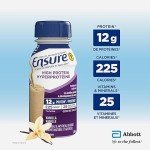 High Protein Meal Replacement Shakes - Vanilla, 6 Pack
