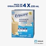 Ensure Advance Vanilla Meal Replacement Protein Shakes