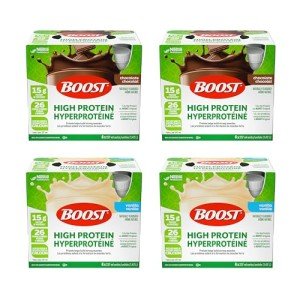 Boost Protein Meal Replacement Drink - Chocolate & Vanilla 24 Pack