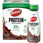 Boost Protein+ Chocolate Meal Replacement Shakes, 12 Pack