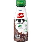 Boost Protein+ Chocolate Meal Replacement Shakes, 12 Pack
