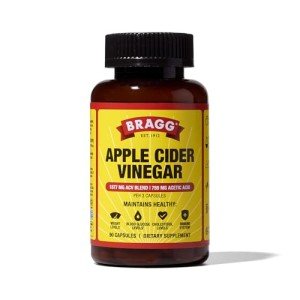 Bragg Apple Cider Vinegar Capsules with Vitamin D3 & Zinc