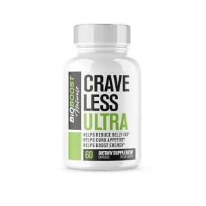 Crave Less Ultra Appetite Suppressant Pills - 30 Servings