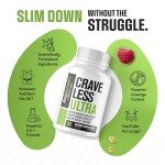 Crave Less Ultra Appetite Suppressant Pills - 30 Servings