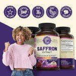 Saffron Mood Support Supplements - 3 Pack