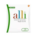 alli Weight Loss Supplement Capsules, 60mg, 170 Count