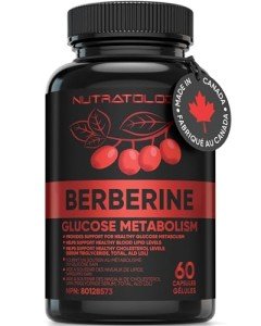 Max Potency Berberine 500MG Supplement - 60 Capsules