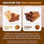 Organic Ceylon Cinnamon with Bioperine - 120 Capsules