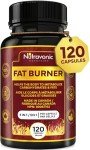 Nutravonic Thermogenic Fat Burner - 120 Capsules