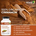Ceylon Cinnamon Capsules for Digestive Health - 60 Veggie