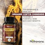 Nutravonic Organic Berberine 1000mg - 120 Capsules