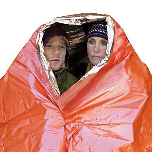 Adventure Medical Kits 2-Person Survival Blanket, Orange
