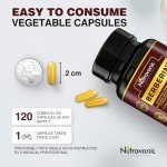 Nutravonic Organic Berberine 1000mg - 120 Capsules