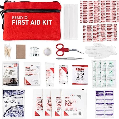 107 Piece First Aid Kit for Camping and Travel