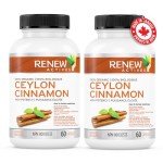 Ceylon Cinnamon Capsules for Digestive Health - 60 Veggie
