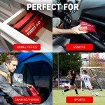 107 Piece First Aid Kit for Camping and Travel