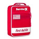 SurviveX Compact First Aid Kit for Outdoor Adventures
