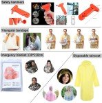 230-Piece First Aid Kit for Home, Travel, Sports