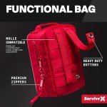 SurviveX Compact First Aid Kit for Outdoor Adventures