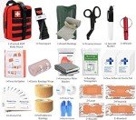 Trauma First Aid Kit with Tourniquet – Red