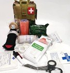 Trauma First Aid Kit with Tourniquet – Red
