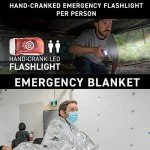 Portable Emergency Toilet Survival Kit for 2-4 People