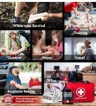 Comprehensive First Aid & Survival Kit with 222 Items