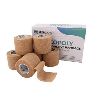 Self-Adhesive Cohesive Bandage Wraps - 6 Pack
