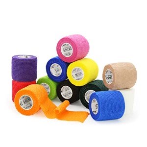 Self-Adherent Cohesive Bandage Wrap - 12 Packs