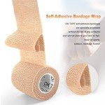 Self-Adherent Cohesive Bandage Wrap - 12 Packs