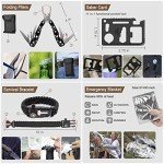 Emergency Survival Gear Tool with Molle Pouch