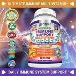 Vegan Immune Support Multivitamin with Antioxidants - 90 Caps