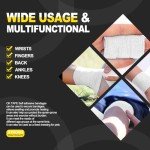 Self-Adhesive Bandage Wrap - 12 Rolls, 2"x5 Yds