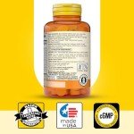 Mason Natural Daily Multiple Vitamins A, C, D3, E, B Complex