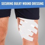 Silk-Like Durable Cloth Medical Tape, 3 Rolls