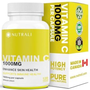 Extra Strength Vitamin C Immune Support Capsules - 120 Vegan
