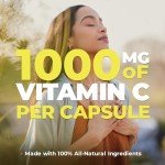 Extra Strength Vitamin C Immune Support Capsules - 120 Vegan