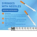 DolpBay 1cc Insulin Syringe 31G - 100 Pack