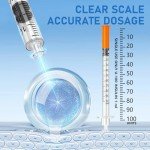 DolpBay 1cc Insulin Syringe 31G - 100 Pack