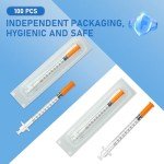DolpBay 1cc Insulin Syringe 31G - 100 Pack