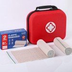 AZEN 2 Pack Elastic Compression Bandage Wraps