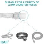2-Pack Flex Tubes for Respironics Wisp CPAP