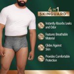 Depend Real Fit Incontinence Underwear for Men, 56 Count