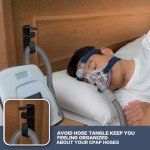 2-Pack CPAP Hose Holder with Anti-Skid Design