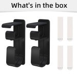 2-Pack CPAP Hose Holder with Anti-Skid Design