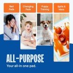 Disposable Absorbent Bed Pads - 100 Pack