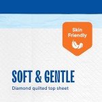 Disposable Absorbent Bed Pads - 100 Pack