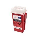 Dynarex Red Sharps Container for Safe Disposal